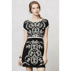 Maeve Embroidered Ombra shift dress